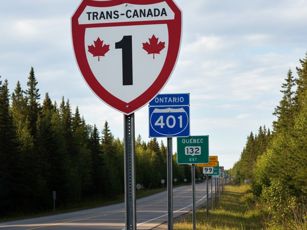 Understanding Route Signs in Canada 2025: Complete Guide to Highway Markers and Navigation Signs
